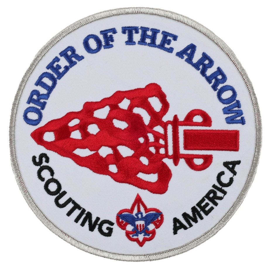Order of the Arrow arrowhead patch