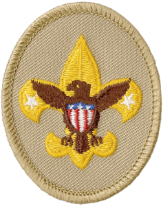 Tenderfoot rank badge